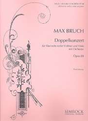 Doppelkonzert op.88 für Klarinette (Violine), Viola und Orchester - Max Bruch / Arr. Otto Lindemann