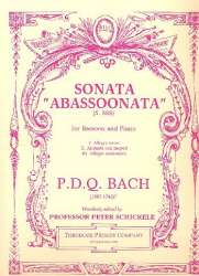 Sonata Abassoonata : - Peter Schickele