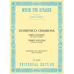 3 Sonaten : für 2 Gitarren - Domenico Cimarosa