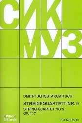 Streichquartett Nr.9 op.117 - Dmitri Shostakovitch / Schostakowitsch