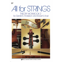 All for Strings vol.2 (english) - Theory Workbook - Violine - Gerald Anderson