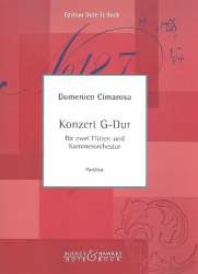 Konzert G-Dur : für 2 Flöten und - Domenico Cimarosa