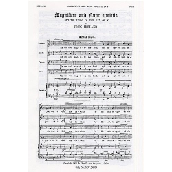 Magnificat and Nunc dimittis f major : - John Ireland