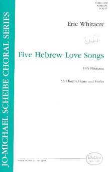 5 hebrew Love Songs : for female chorus,