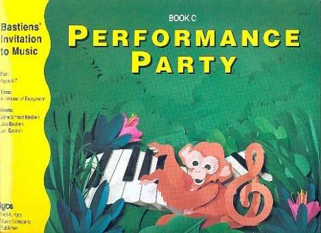 Bastiens Invitation to Music : Piano Party - Performance Party Book C (english)