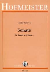 Sonate : für Fagott und Klavier - Gustav Schreck