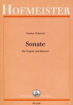 Sonate : für Fagott und Klavier