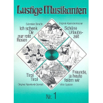Lustige Musikanten Band 01 - C-Stimme mit Text - Klavier / Akkordeon - Rudi Seifert