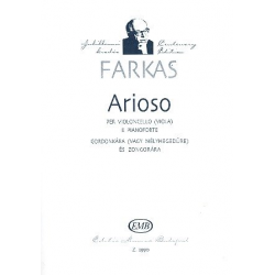 Arioso für Violoncello (Viola) und klavier - Ferenc Farkas