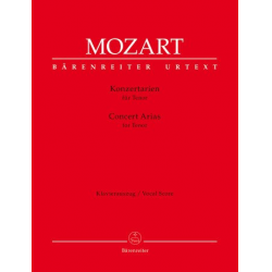 Konzertarien : - Wolfgang Amadeus Mozart
