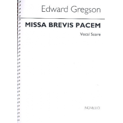 Missa brevis pacem : for baritone, - Edward Gregson