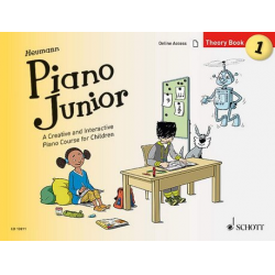 Piano junior - Theory Book vol.1 : - Hans-Günter Heumann