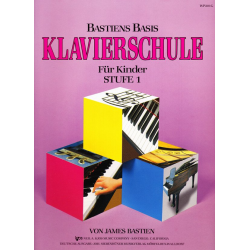 Bastiens Piano Basis Klavierschule - Stufe/Level 1 - James Bastien