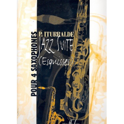 Jazz Suite : pour 4 saxophones (SATBar) - Pedro Iturralde
