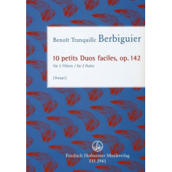 10 petits duos faciles op.142 : - Benoit Tranquille Berbiguier