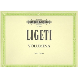 Volumina : für Orgel - György Ligeti