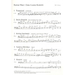 Gute-Laune-Kanons : für Kinderchor, Klavier - Rainer Butz