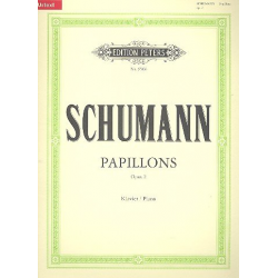 Papillons op.2 : für Klavier - Robert Schumann