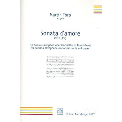 Sonata d'amore : für Sopransaxophon - Martin Torp