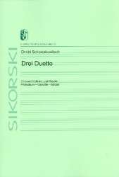 3 Duette : - Dmitri Shostakovitch / Schostakowitsch