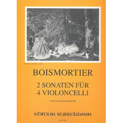 2 Sonaten : - Joseph Bodin de Boismortier