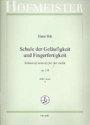Schule der Geläufigkeit op.135 Band 1 : - Hans Sitt