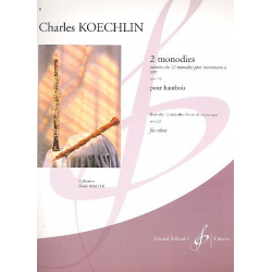 2 monodies op.213 : pour - Charles Louis Eugene Koechlin