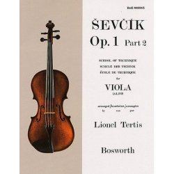 Schule der Technik op.1,2 : für Viola - Otakar Sevcik