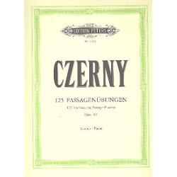 125 Passagenübungen op.261 : - Carl Czerny