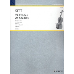 24 Etüden aus op.32 Band 1 - Hans Sitt