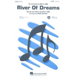 River of Dreams : for mixed chorus (SATB) - Billy Joel