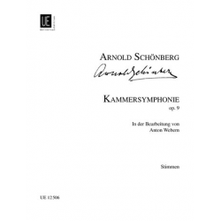Kammersymphonie op.9 : für Flöte, - Arnold Schönberg