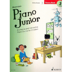 Piano junior - Theory Book vol.3 : - Hans-Günter Heumann