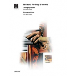 Zwiegespräche : für 2 Oboen - Richard Rodney Bennett