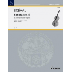 Sonate G-Dur Nr.5 : für - Jean Baptiste Breval