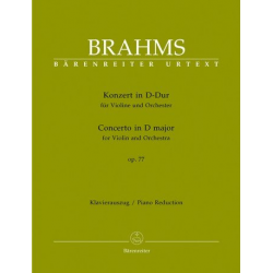 Konzert D-Dur op.77 für Violine - Johannes Brahms