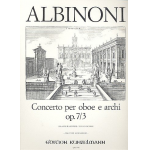 Konzert B-Dur op.7,3 für Oboe und - Tomaso Albinoni