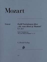 12 Variationen über Ah vous dirai-je Maman KV 265 - Wolfgang Amadeus Mozart