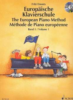 Europäische Klavierschule Band 1 (+CD)