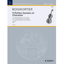 9 petites sonates et chaconne op.66 : - Joseph Bodin de Boismortier