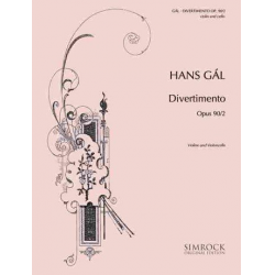 Divertimento op.90,2 : für Violine - Hans Gal