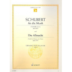 An die Musik op.88,4  und - Franz Schubert