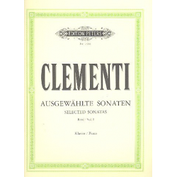 Ausgewählte Sonaten Band 1 : - Muzio Clementi