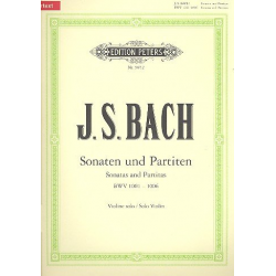 3 Sonaten und 3 Partiten - Johann Sebastian Bach