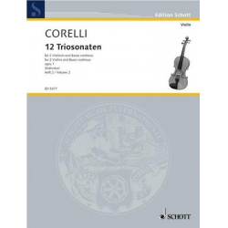 12 Triosonaten op.1 Band 2 (Nr.4-6) - Arcangelo Corelli