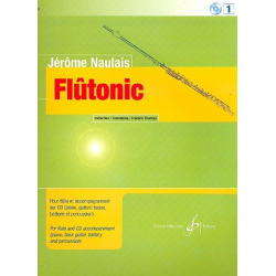 Flutonic vol.1 (+CD) : pour flûte - Jérôme Naulais