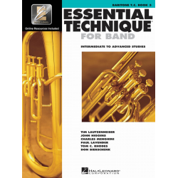 Essential Technique 2000 vol.3 (+CD) - Baritone/Euphonium TC
