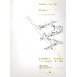 Sonate op.71 : pour basson - Charles Louis Eugene Koechlin