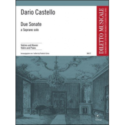2 Sonaten : für Sopranblockflöte (Violine) - Dario Castello