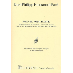 Sonate : pour harpe - Carl Philipp Emanuel Bach